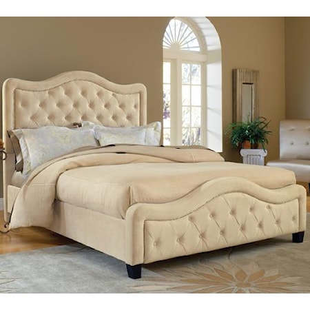Queen Trieste Fabric Bed