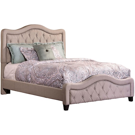 Queen Trieste Fabric Bed