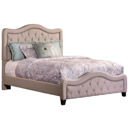 Queen Trieste Fabric Bed