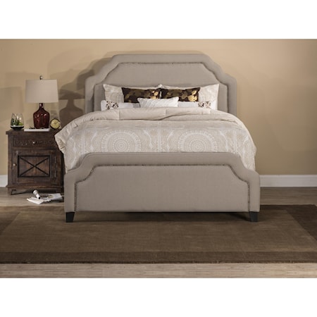Queen Carlyle Fabric Bed