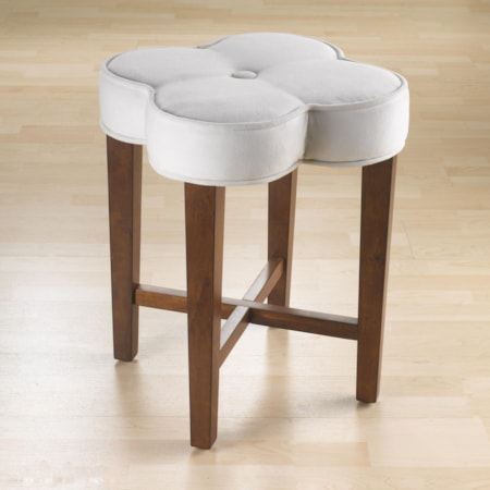 Clover Vanity Stool