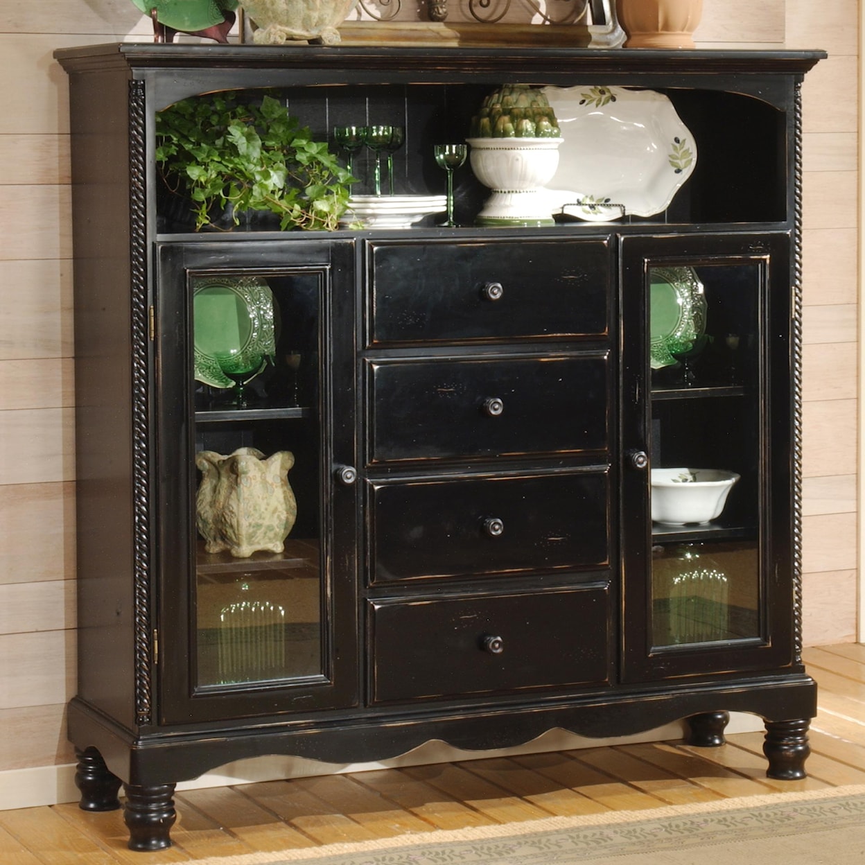Hillsdale Wilshire Tall Country Baker's Cabinet