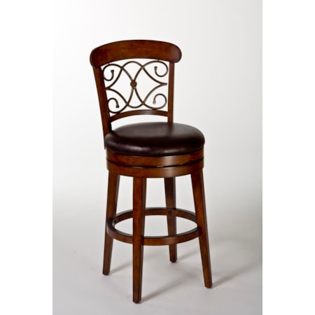 Bergamo Swivel Bar Stool