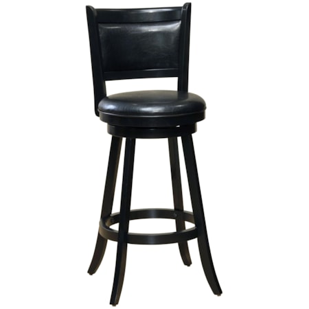 24" Counter Height Dennery Swivel Bar Stool