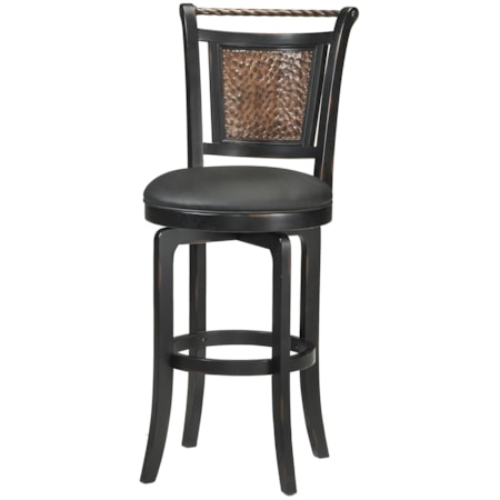 30.5" Bar Height Norwood Swivel Stool