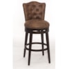 Hillsdale Wood Stools Swivel Bar Stool