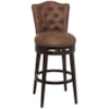 Hillsdale Wood Stools Swivel Bar Stool