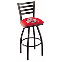 Ohio State University Logo Bar Stool