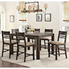 Holland House 1106 7-Piece Counter Table Set