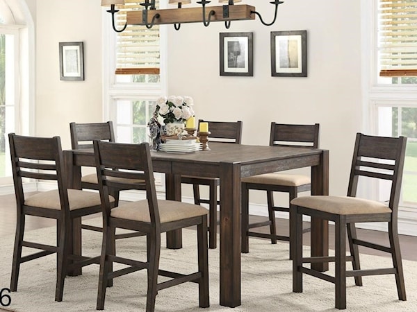 7-Piece Counter Table Set
