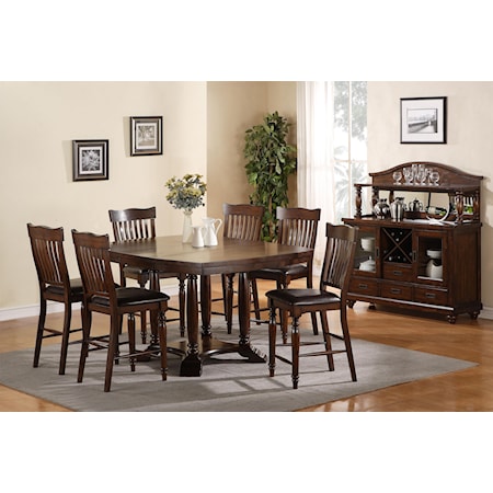 7-Piece Gathering Table Set