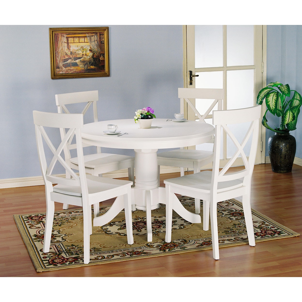 Holland House 1280 5 pc. Table and Chairs Set
