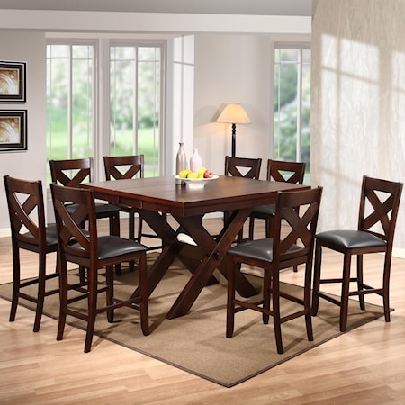 Counter Height Table & Chair Set
