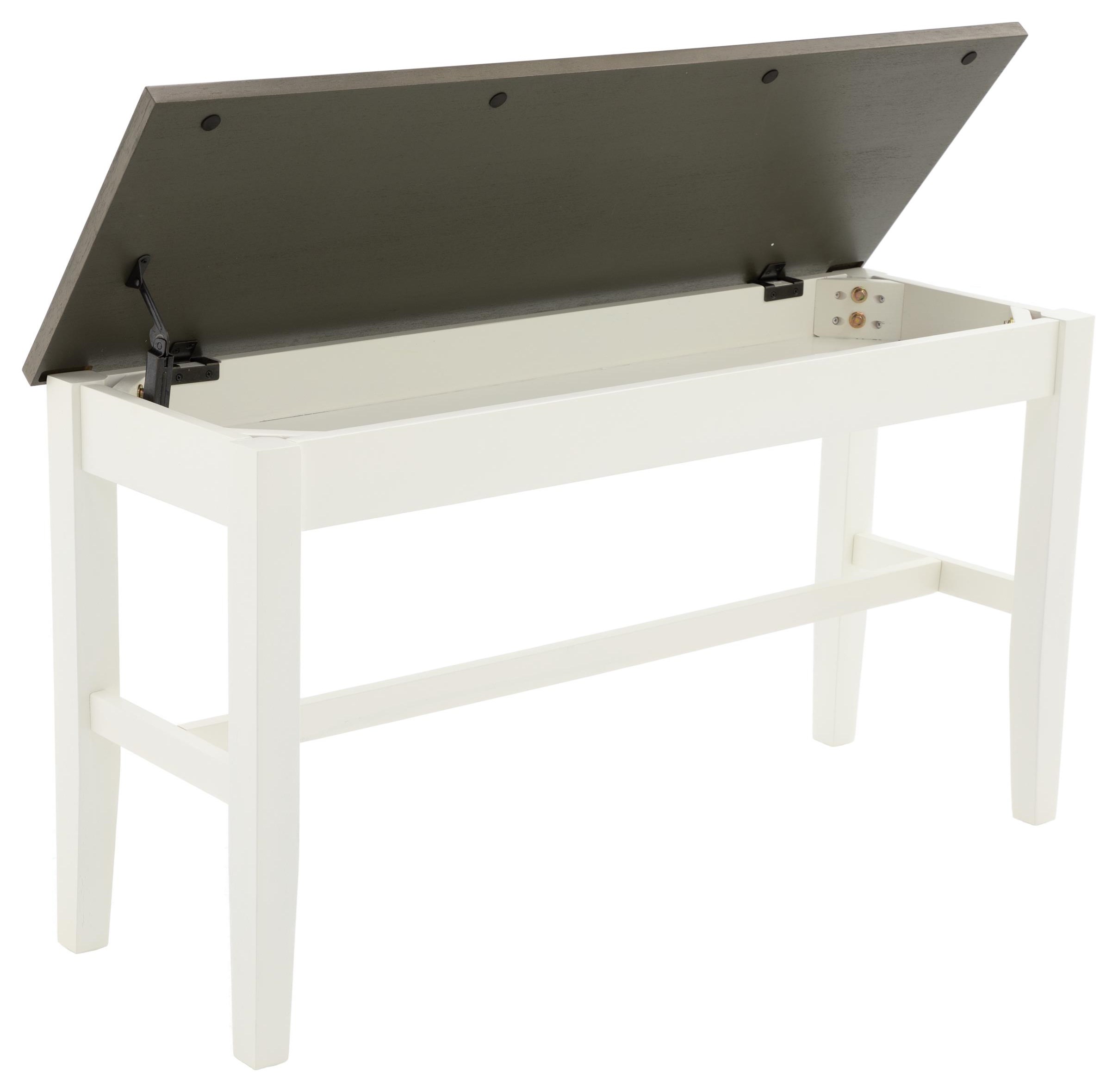 Carey Counter Height Storage Bench
