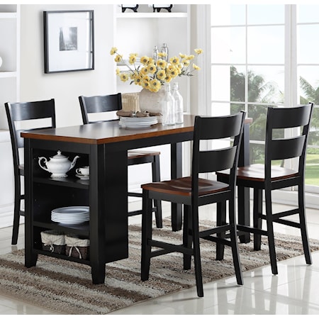 5-Piece Island Table Set