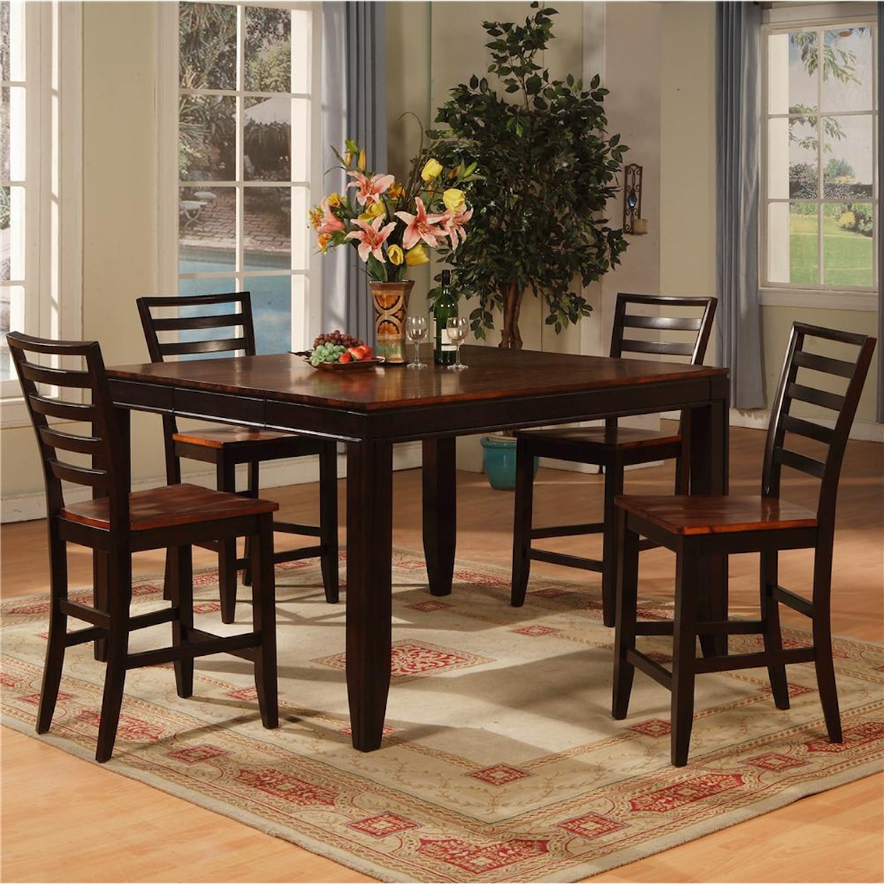 Holland House Adaptable Dining 5 Piece Casual Dining Set