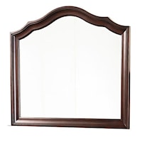 Rectangular Wood Framed Dresser Mirror
