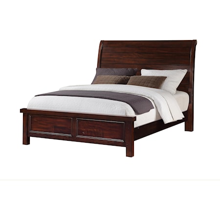 FULL SIZE SLEIGH BED