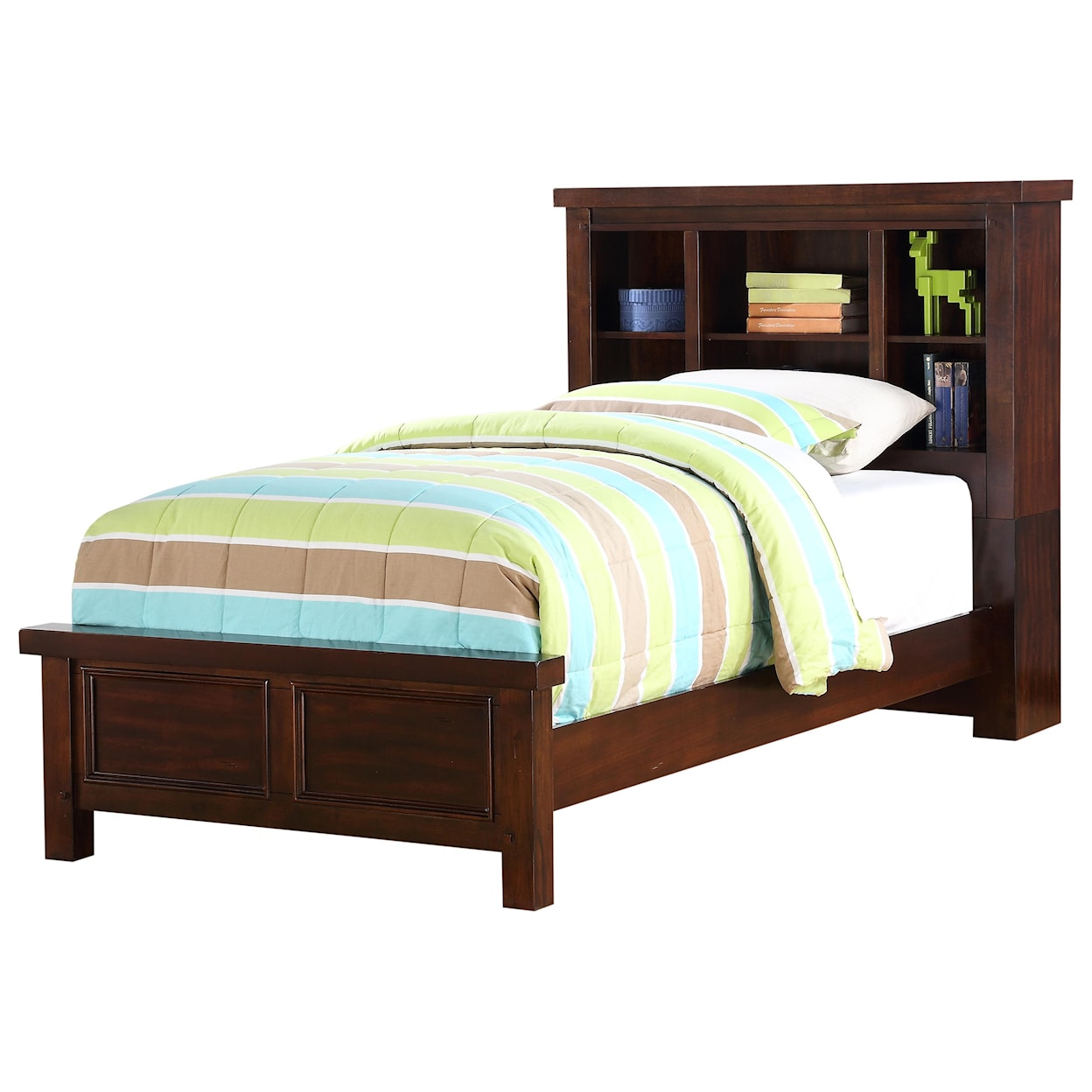 HH HAYWARD TWIN BOOKCASE BED