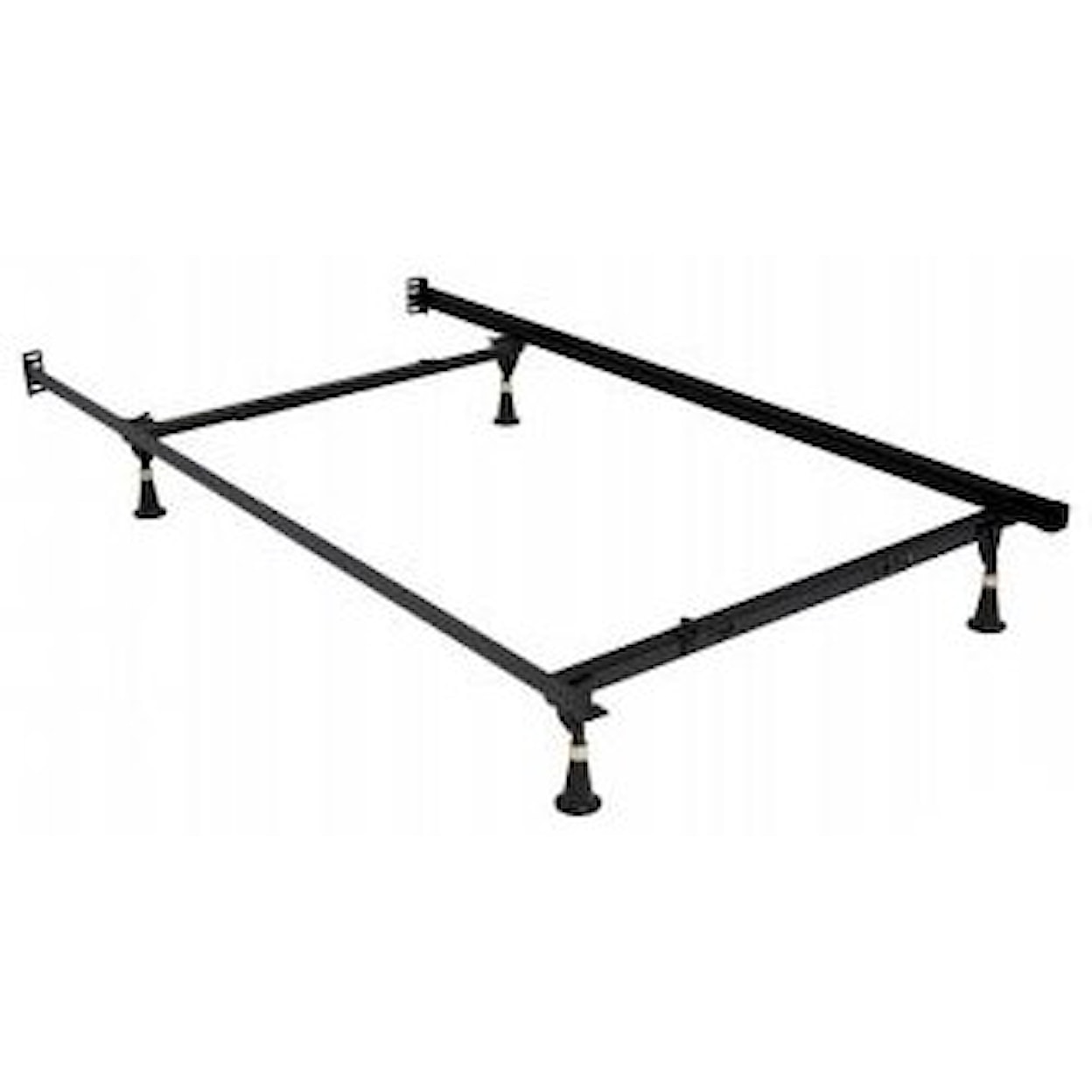 Hollywood Bed Frame Company Premium Lev-R-Lock Twin Full Bed Frame