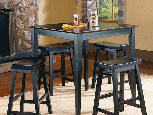 5Pc Counter Height Dinette Set