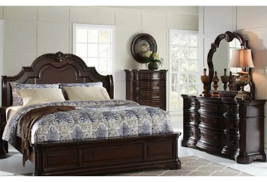 Alexandria B330 5 Pc Queen Bedroom by Home Insights at Royal Furniture