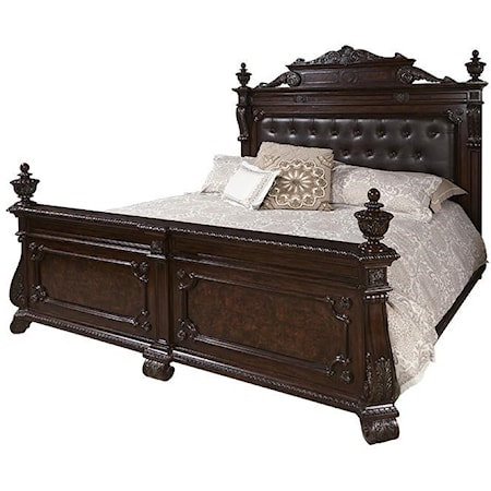 Genevieve Upholstered King Bed