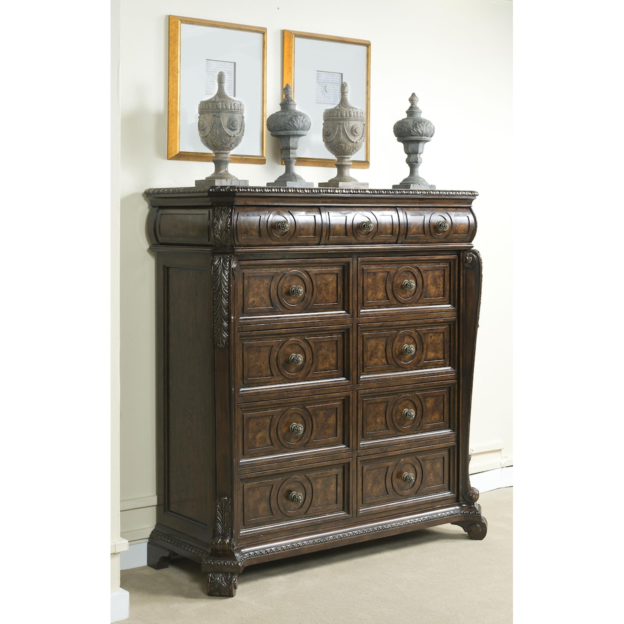 Home Insights Vintage 11 Drawer Oversized Chest