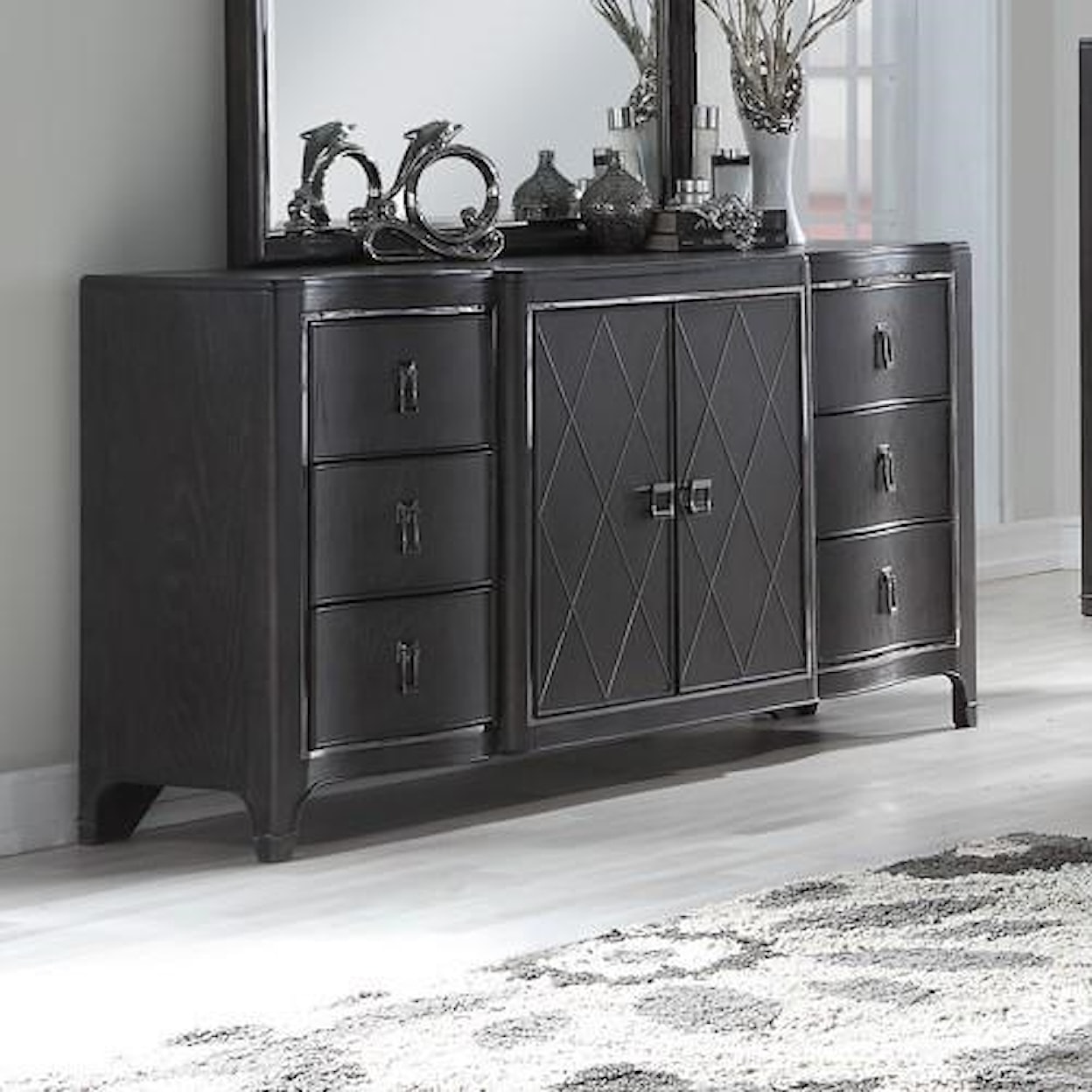 Home Insights Harbor Town Dresser with Doors