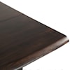 Home Trends & Design Aspen Faux Live-Edge Dining Table