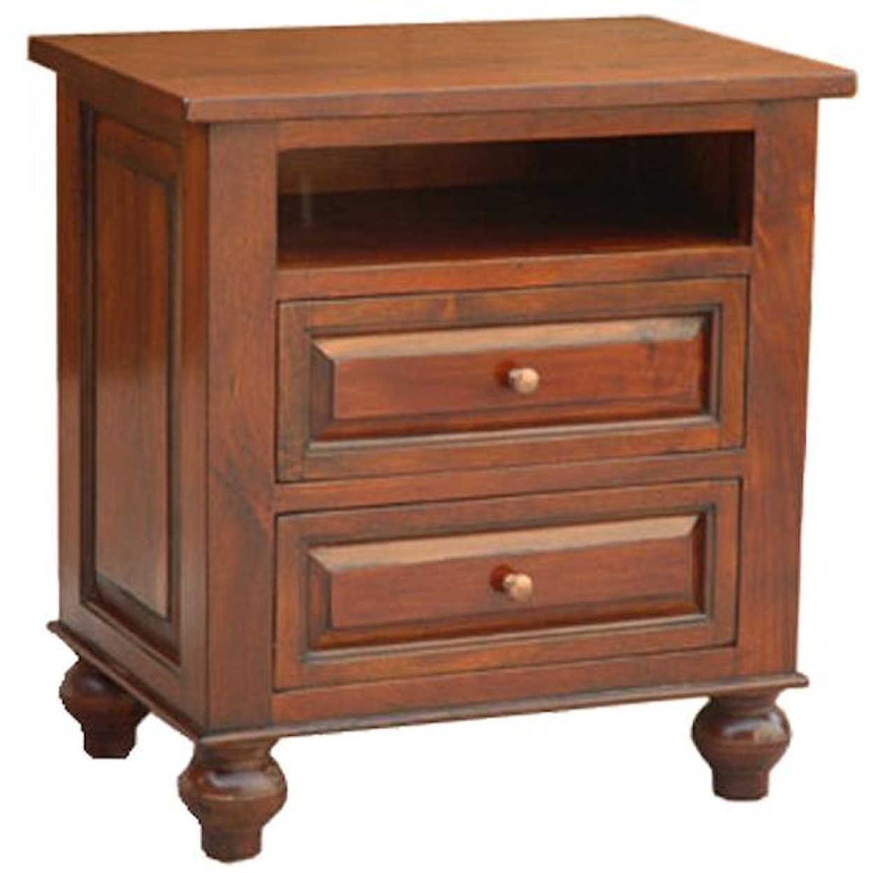 Home Trends & Design Colonial Plantation Nightstand Chest