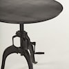 BeGlobal Industrial Loft Round Pub Table