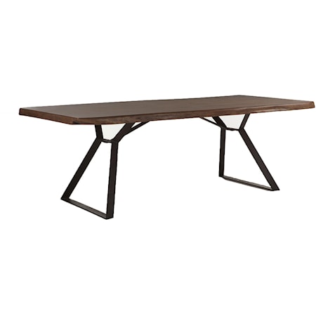 80" Wood Top Table