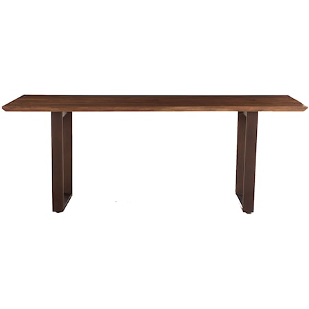 78" Wood Top Table