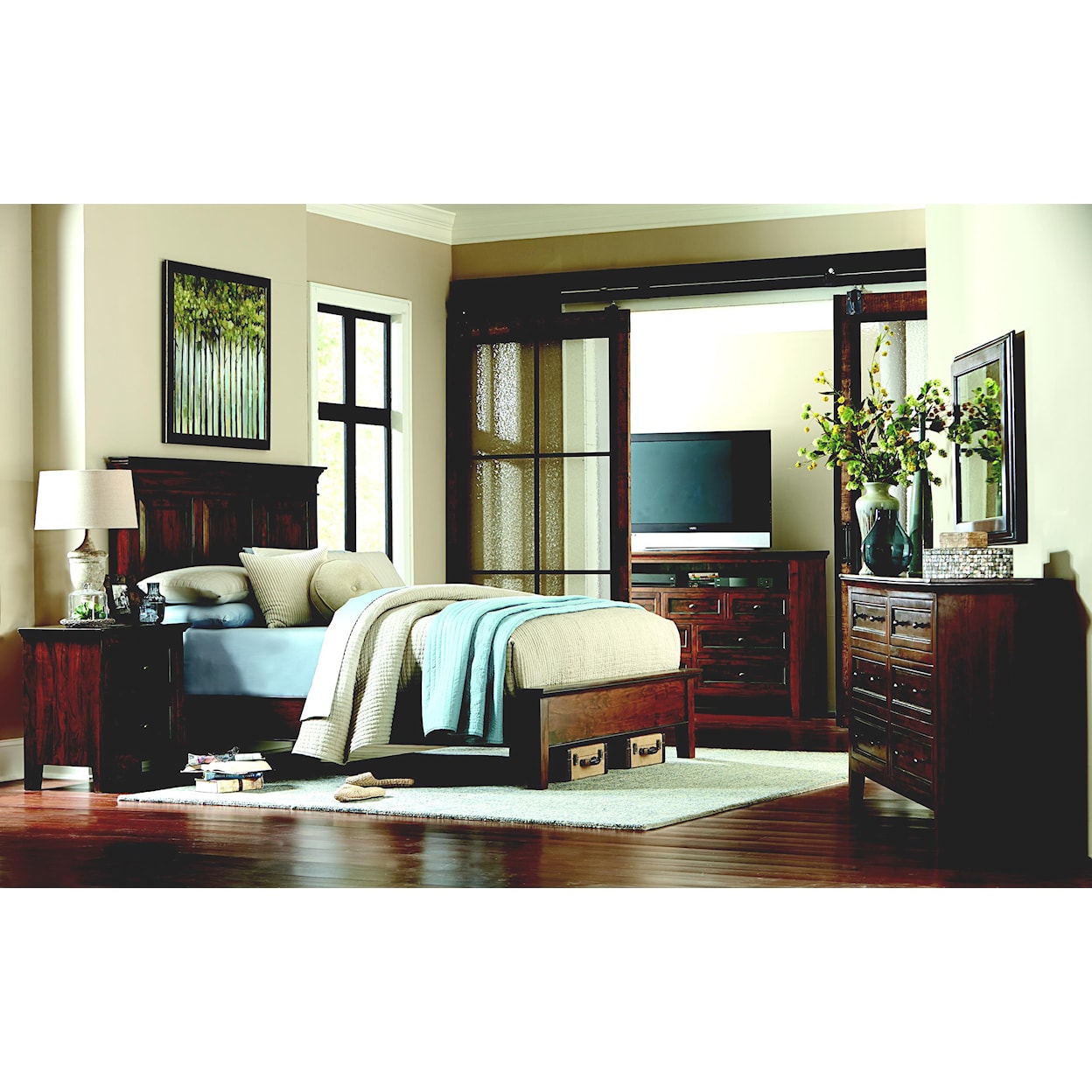Home Trends & Design FTU King Panel Bed