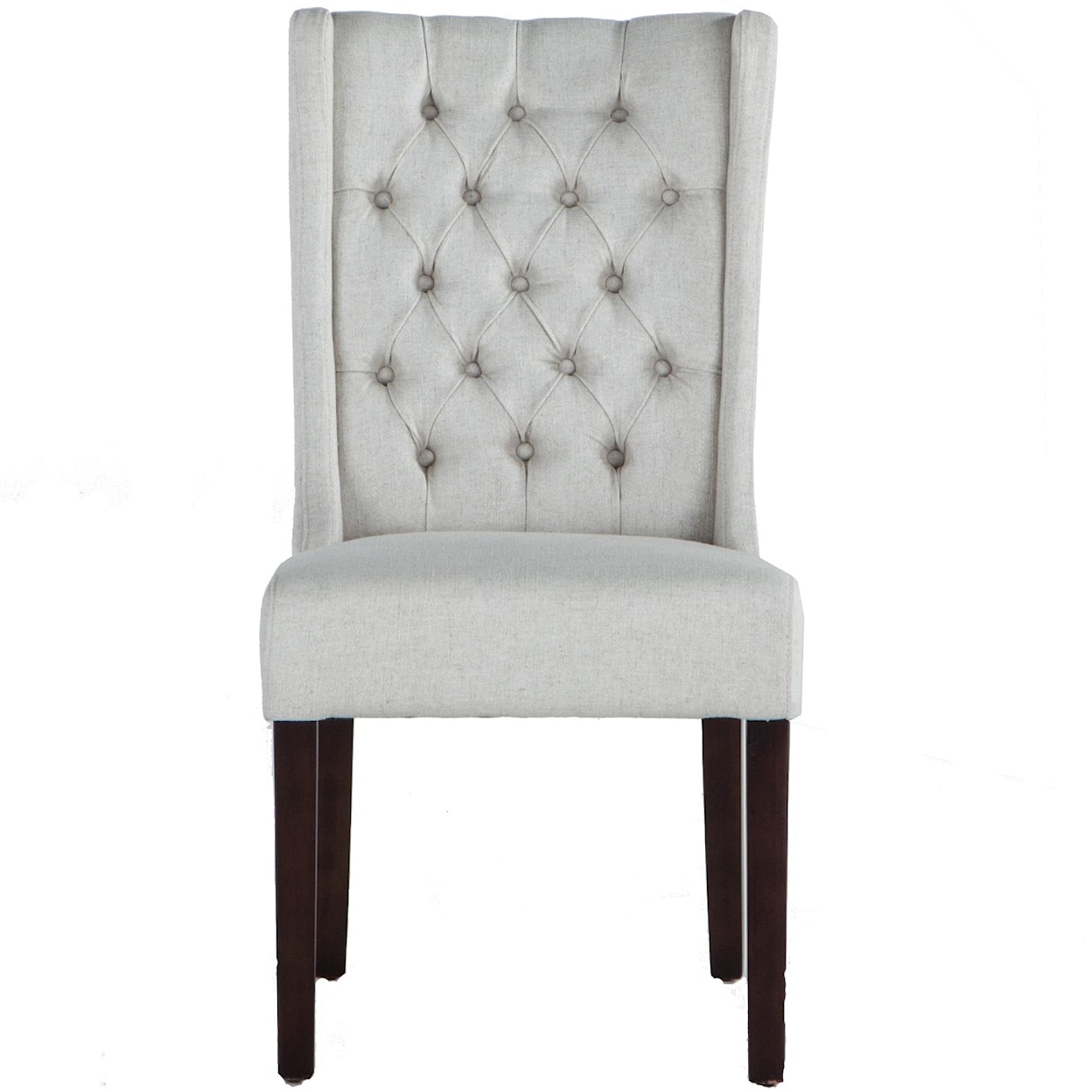 Home Trends & Design G206 LARA Upholstered Dining Side Chair