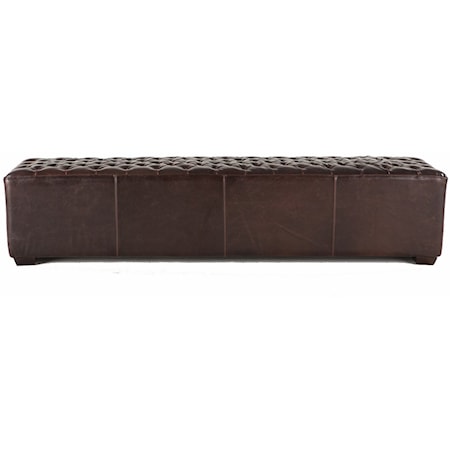 Industrial D'orsay 81" Tufted Bench