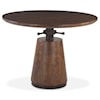 BeGlobal Industrial Modern 40 Inch Adjustable Round Table