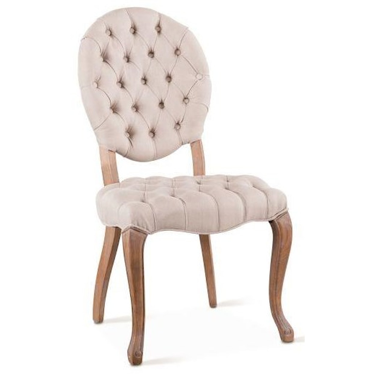 BeGlobal Penelope Tufted Dining Chair