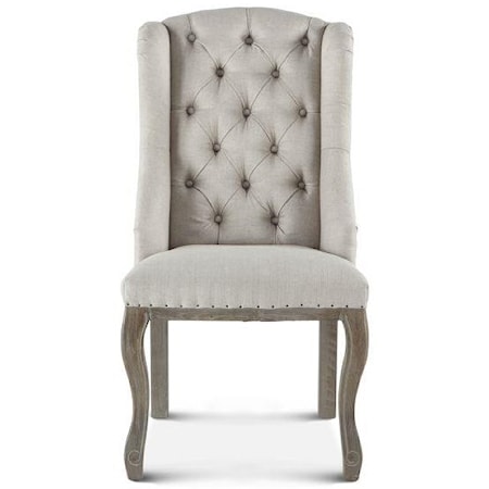 Deconstructed Tufted Chair