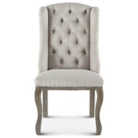 Satine Deconstructed Tufted Chair