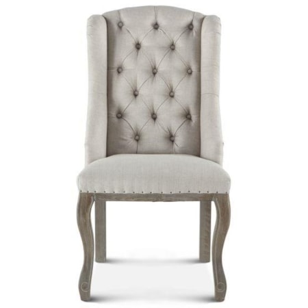 Deconstructed Tufted Chair