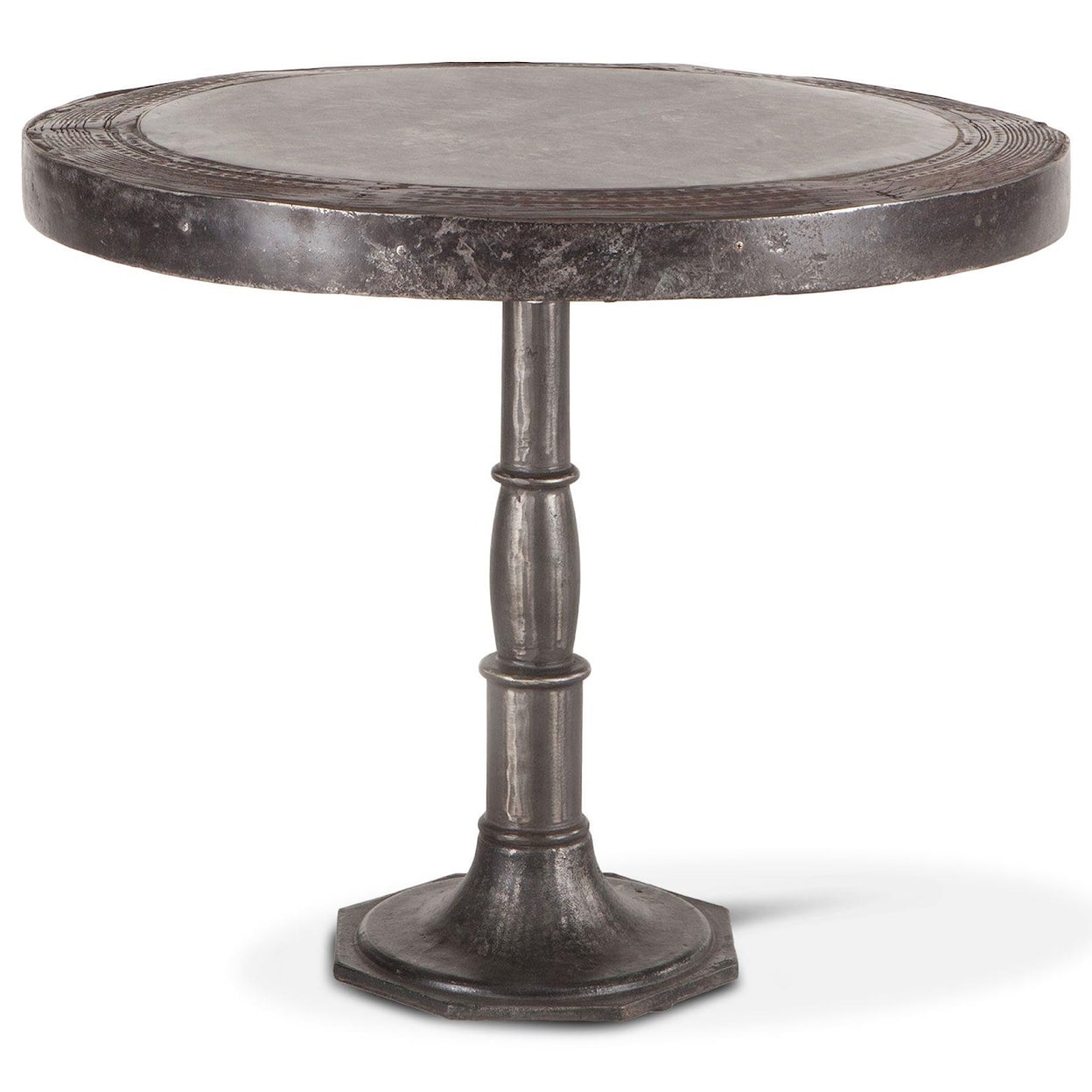 BeGlobal Steampunk 36 Inch Round Table