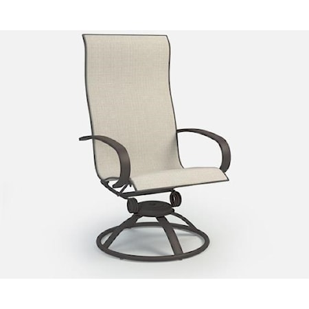 High Back Swivel Rocker