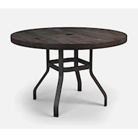 54" Round Balcony Table