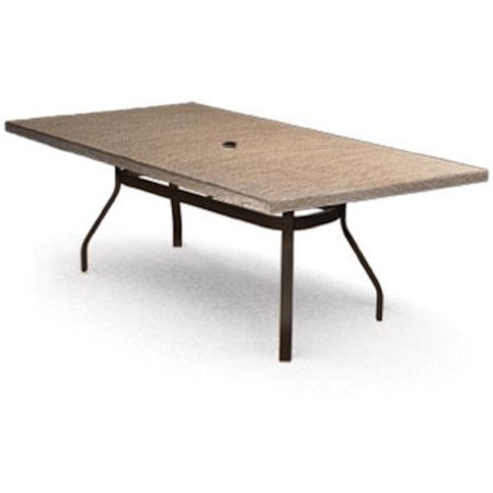 42"x 82" Rectangular Balcony Table