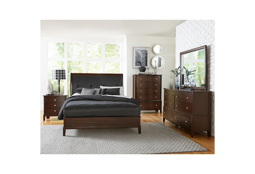 Wickham 5 Piece King Bedroom Group by Home Style at Walker's Furniture