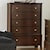 Homelegance Cotterill Contemporary Chest with 5 Drawers