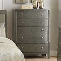 Contemporary Chest with 5 Drawers