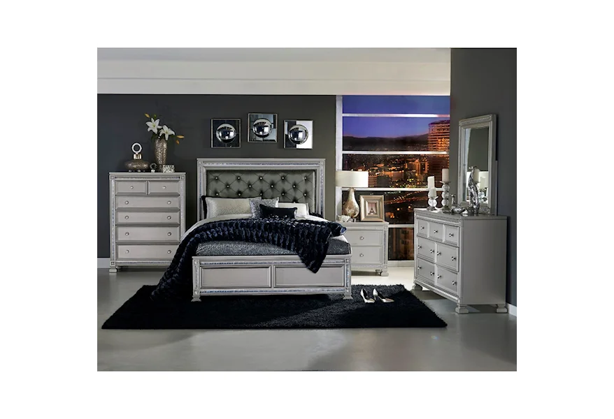 1958 Queen Bedroom Group by Homelegance at Nassau Furniture and Mattress